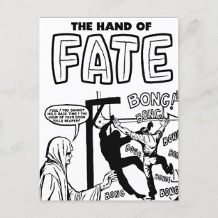 Carte Postale Grimm Reaper Man Holding Back Time Comics art