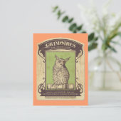 Carte postale Grimoires Owl (Debout devant)