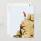 Carte Postale grimpeur (Devant / Derrière)