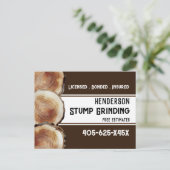 Carte Postale Grinçage de souche (Debout devant)