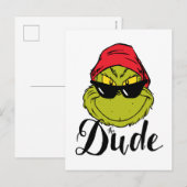 Carte Postale Grinch | Le Mec (Devant / Derrière)