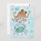 Carte Postale Grincheux (Devant / Derrière)