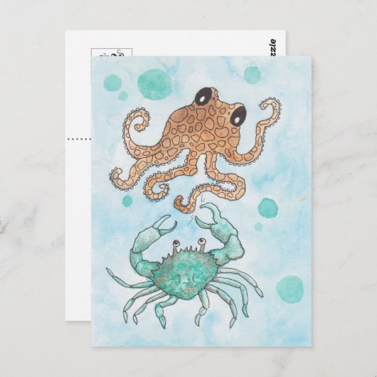 Carte Postale Grincheux (Devant / Derrière)