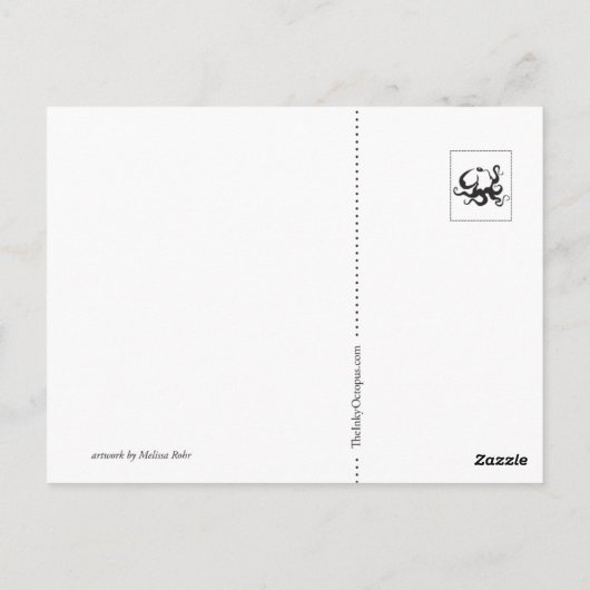 Carte Postale Grincheux (Dos)