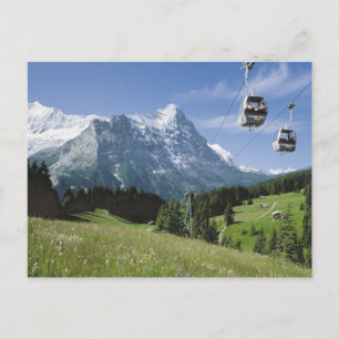 Carte Postale Grindelwald Cable
