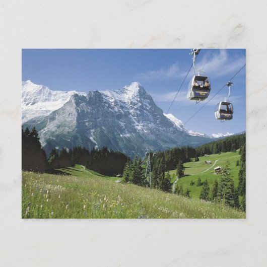 Carte Postale Grindelwald Cable (Devant)