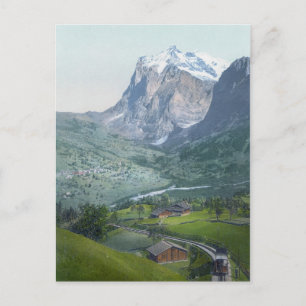 Carte Postale Grindelwald et Wetterhorn