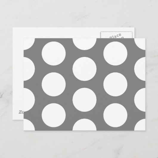Carte Postale Gris 808080 (Devant / Derrière)