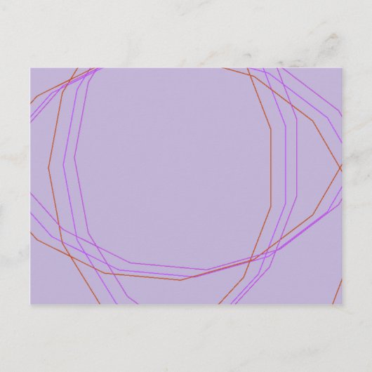 Carte Postale gris 8297 Art abstrait (Devant)