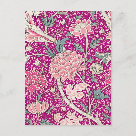 Carte Postale Gris en rose (Devant)