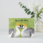 Carte Postale Gris Gris Crowne (Debout devant)