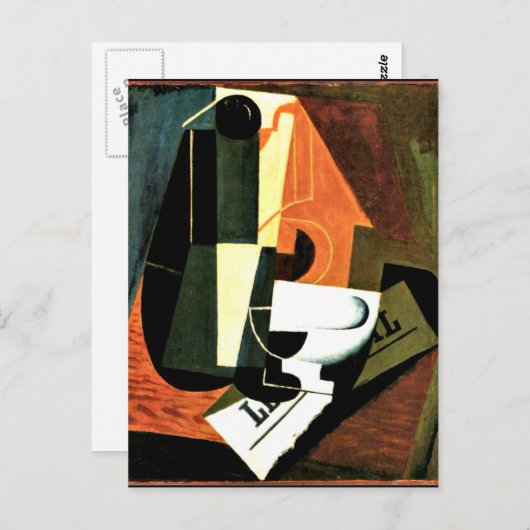 Carte Postale Gris - Le Café Pot (Devant / Derrière)