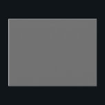 Carte Postale gris pâle<br><div class="desc">couleur gris foncé 696969</div>