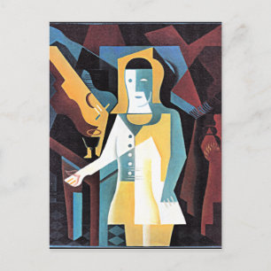 Carte Postale Gris - Pierrot,