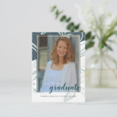 Carte postale Gris Turquoise (Debout devant)