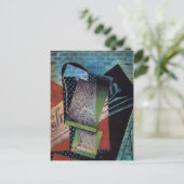 Carte Postale Gris - Vie morte dédiée à André Saumon (Debout devant)