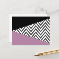 Gris Zigzag, Gris Chevron, Motif Zigzag, Violet
