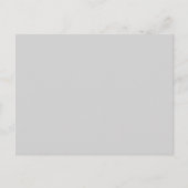 Carte postale grise clair avec design de salutatio (Devant)