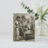 Carte Postale Grisettes et travailleurs (Debout devant)