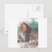 Carte Postale Grist Mill (Devant / Derrière)