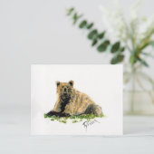 Carte postale Grizzly Bear (Debout devant)