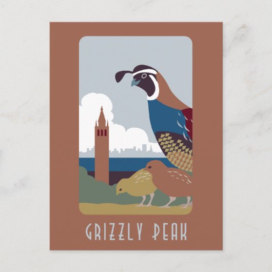 Carte postale Grizzly Peak (Devant)