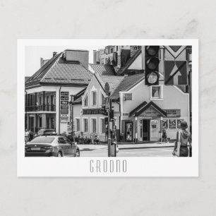 Carte Postale Grodno Belarus Architecture Street View
