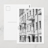 Carte Postale Grodno Biélorussie Architecture Minimalisme Monoch (Devant / Derrière)