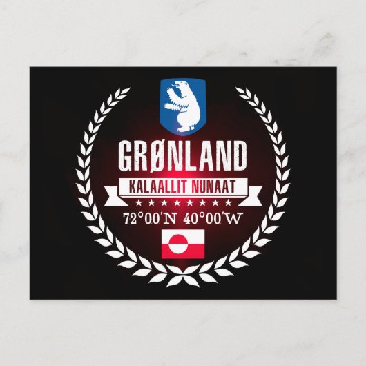 Carte Postale Groenland (Devant)