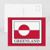 Carte Postale Groenland (Devant / Derrière)