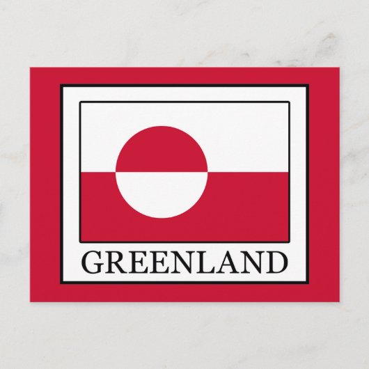 Carte Postale Groenland (Devant)