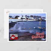 Carte Postale Groenland - Baie Nuuk - (Devant / Derrière)