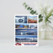 Carte Postale Groenland - Mosaic - (Debout devant)