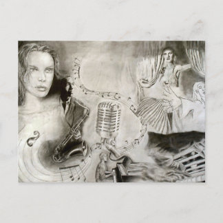 CARTE POSTALE GROG JAZZ