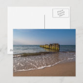 Carte Postale Groins sur la côte de la mer Baltique (Devant / Derrière)