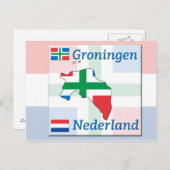 Carte Postale Groningen- Nederland (Devant / Derrière)