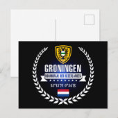 Carte Postale Groningue (Devant / Derrière)