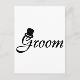 Carte Postale Groom (chapeau noir supérieur)