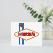 Carte Postale Groomsman Las Vegas (Debout devant)