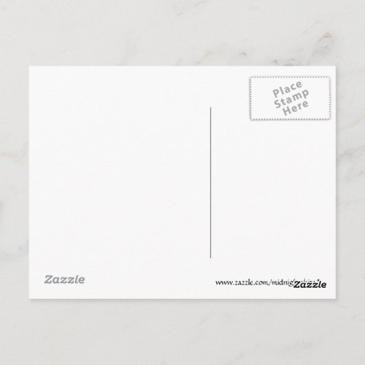 Carte Postale Groovin ' (Dos)