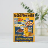 Carte Postale Gros - aliments nutritifs à base de maïs (Debout devant)