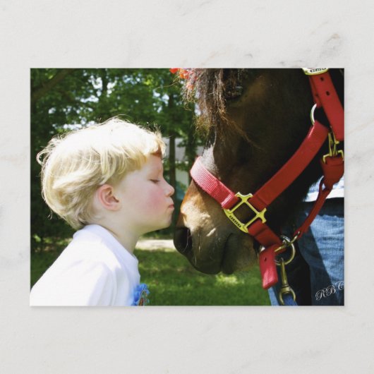 Carte Postale gros baiser (Devant)