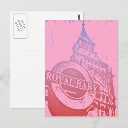 CARTE POSTALE GROS BÉBÉ (Devant / Derrière)