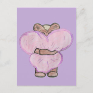 Carte Postale Gros câlin.