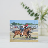 Carte Postale Gros exercices Sandy (Debout devant)