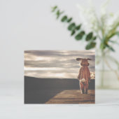 Carte Postale Gros lapin (Debout devant)