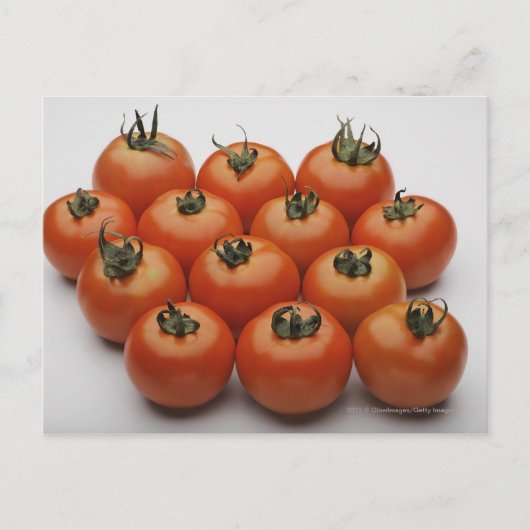 Carte Postale Gros plan de tomates (Devant)