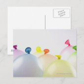 Carte Postale Gros plan des ballons (Devant / Derrière)