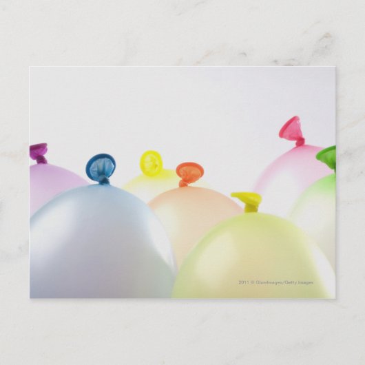 Carte Postale Gros plan des ballons (Devant)