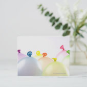 Carte Postale Gros plan des ballons (Debout devant)